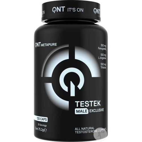 QNT TESTEK TESTOSTERONE BOOSTER 120 caps